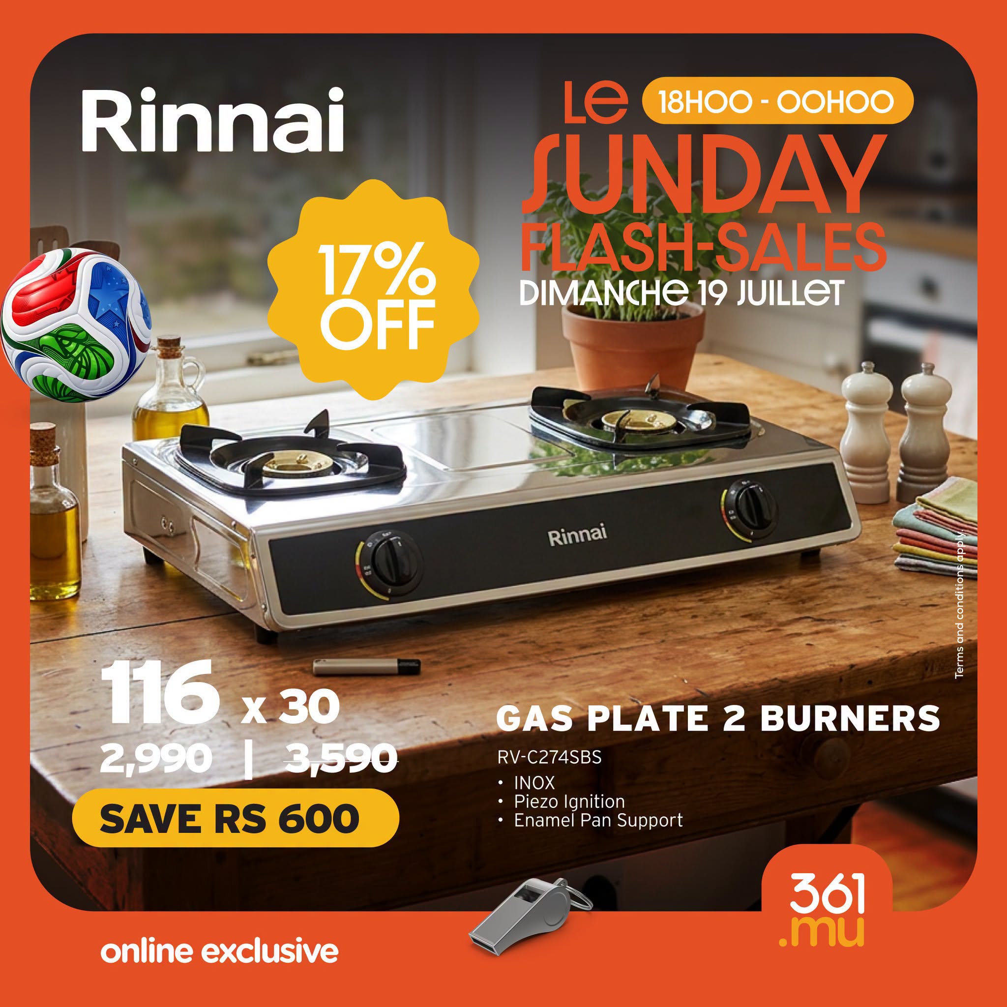 May be an image of text that says "Le 18HOO -OOHOO SUNDAY FLASH-SALES -SALES DIMANCHe19JULLET DIMANCHE 19 JUILLET 34BOTTLES 34 BOTTLES Fedir a WINE COOLER CWC034 Single Zone InternalLEDlight light Smart Cannectivity 401 401x48 x 48 13,990| 15,390 SAVE ...