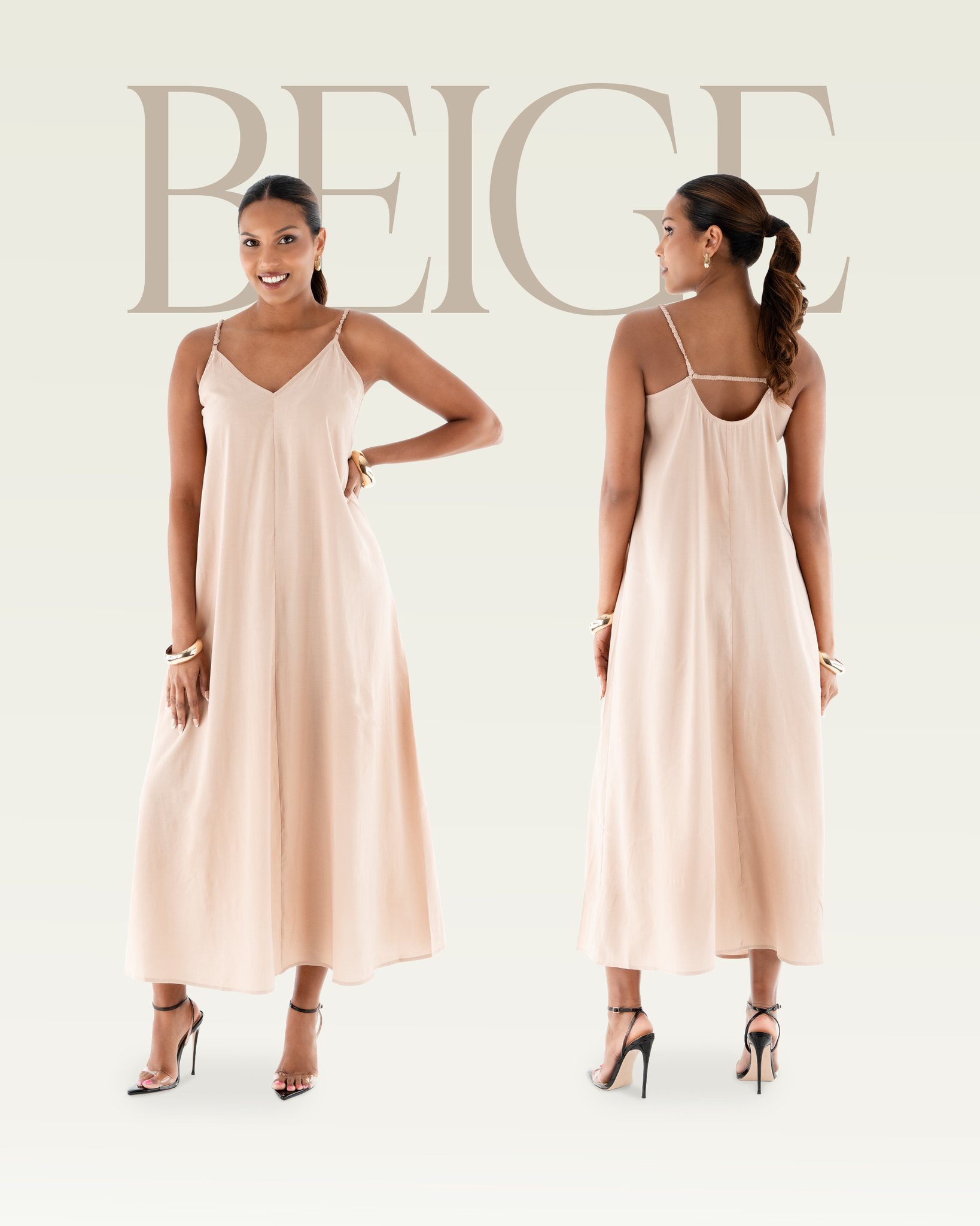 May be an image of slip and text that says "BEIGE REI"