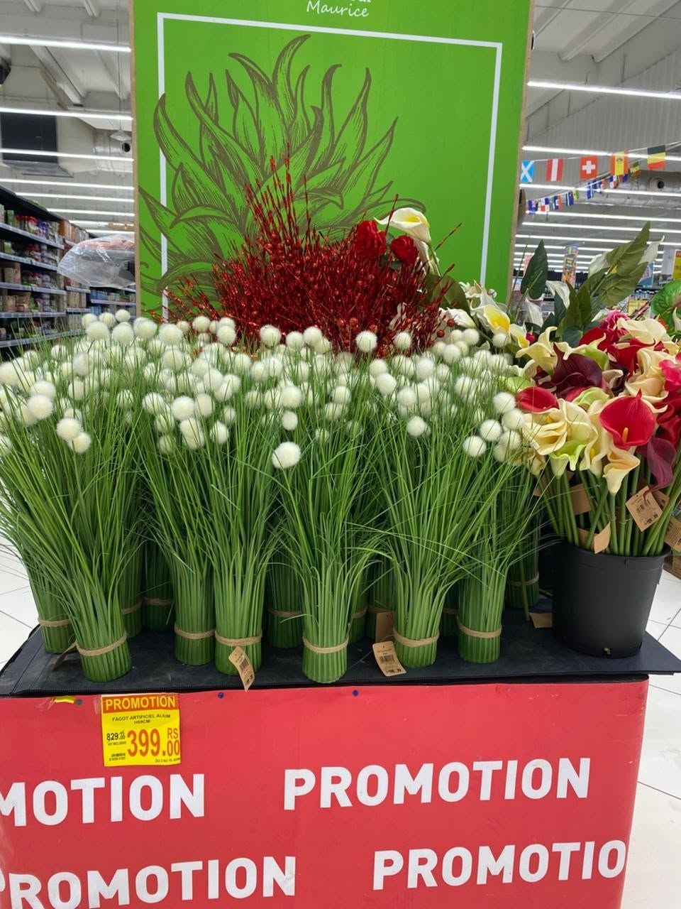May be an image of globe amaranth, amaranth and text that says "Maurice Ma PROMOTION 39.80 그림 8295 =399. RS OTION ROMOTION PROMOTION PROMOTIO"