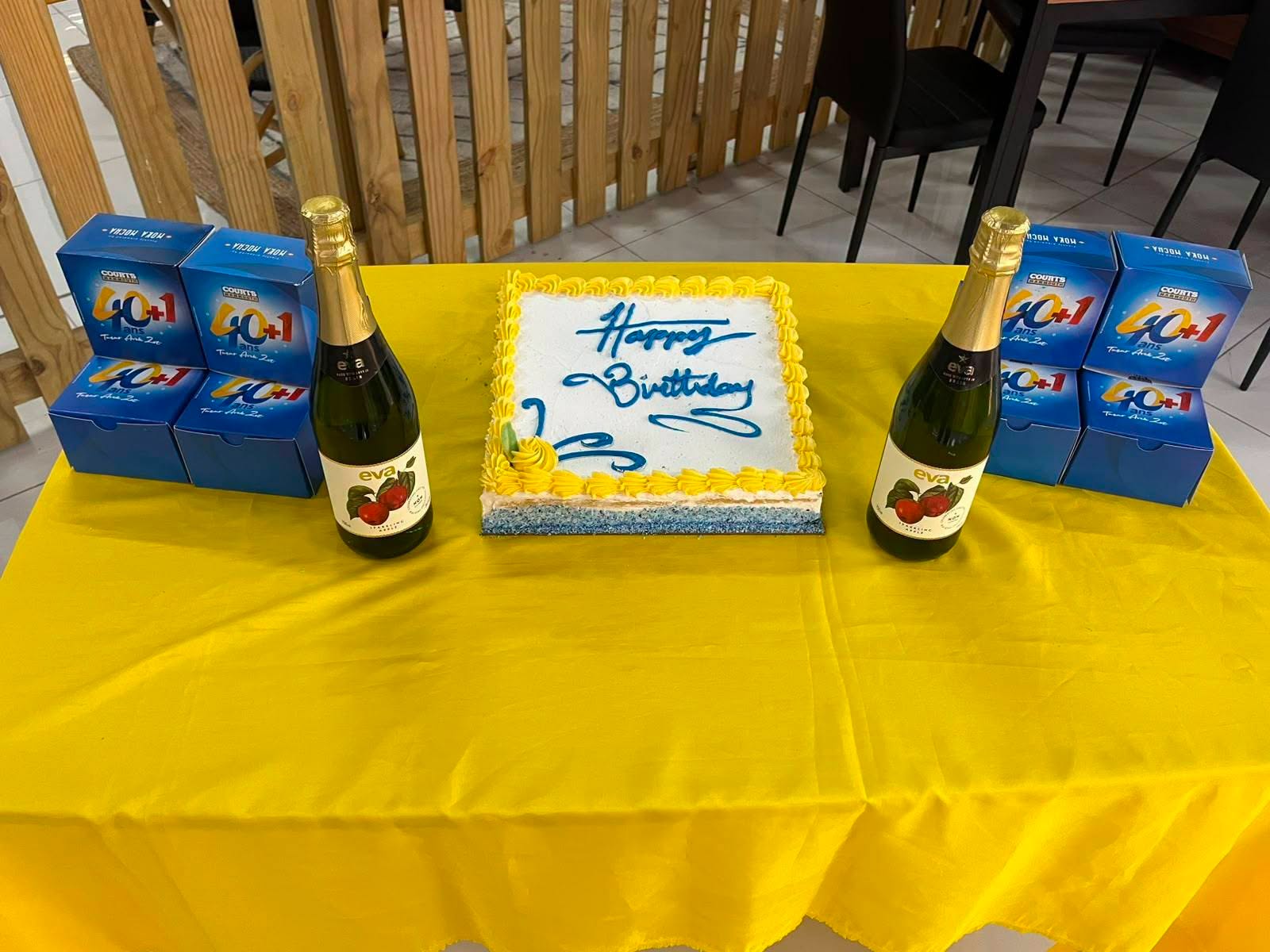 May be an image of champagne and text