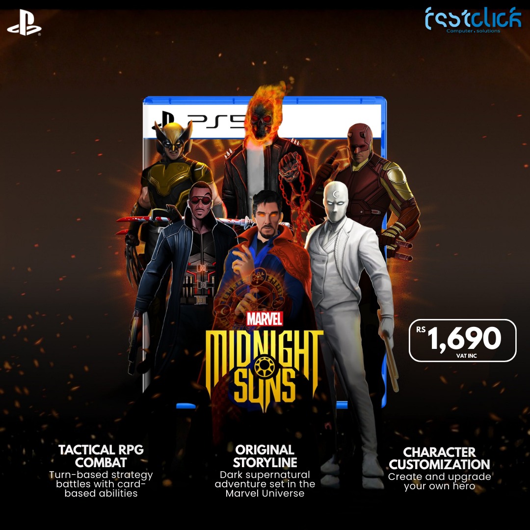May be an image of ‎text that says "‎B EssIcliCí صد PSE RS 1,690 VATINC MARVEL መሣ _SUNS SUNS TACTICAL RPG COMBAT Turn- based strategy battles witho based abilities ORIGINAL STORYLINE Darksupernatural Dark supernatura adventure the שה Μα ...