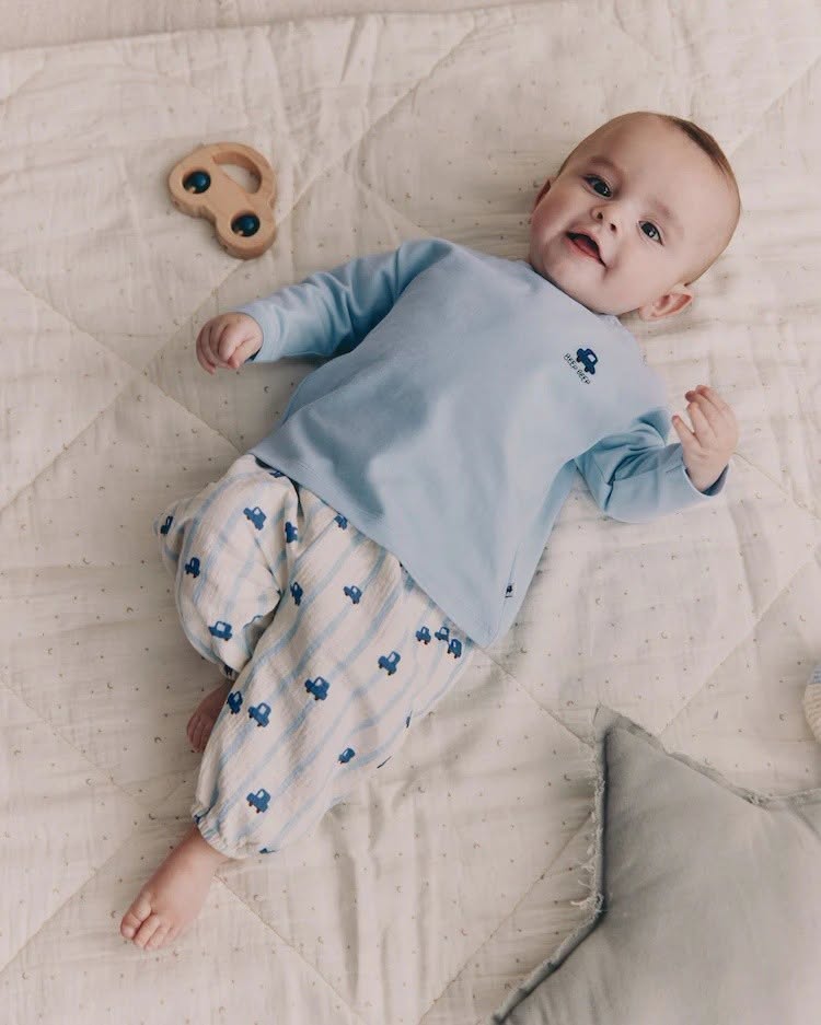 May be an image of baby and sleepwear