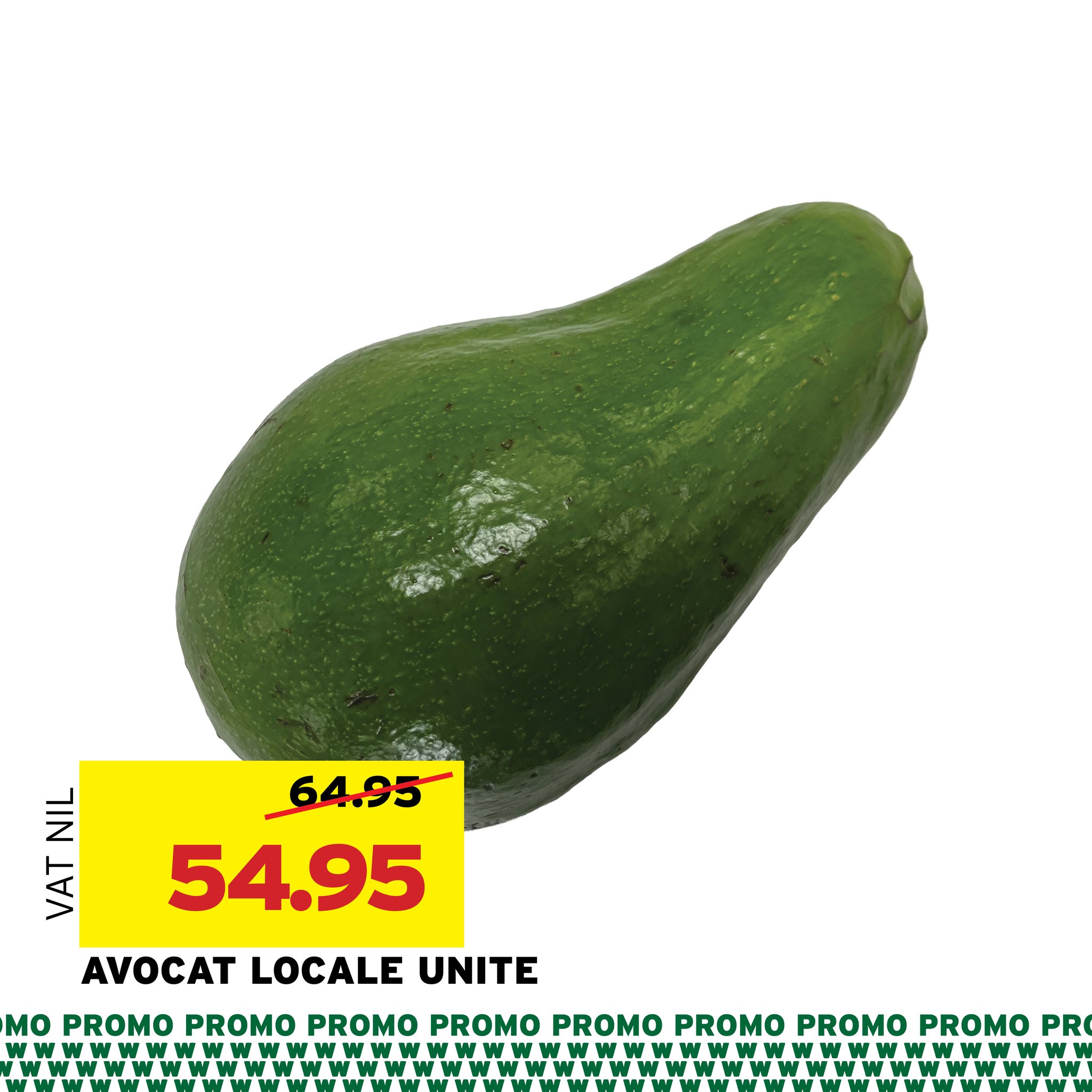 May be an image of fruit and text that says "TU 64.95 K 54.95 AVOCAT LOCALE UNITE Mo PROMO PROMO PROMO PROMO PROMO PROMO PROMO PROMO PR"