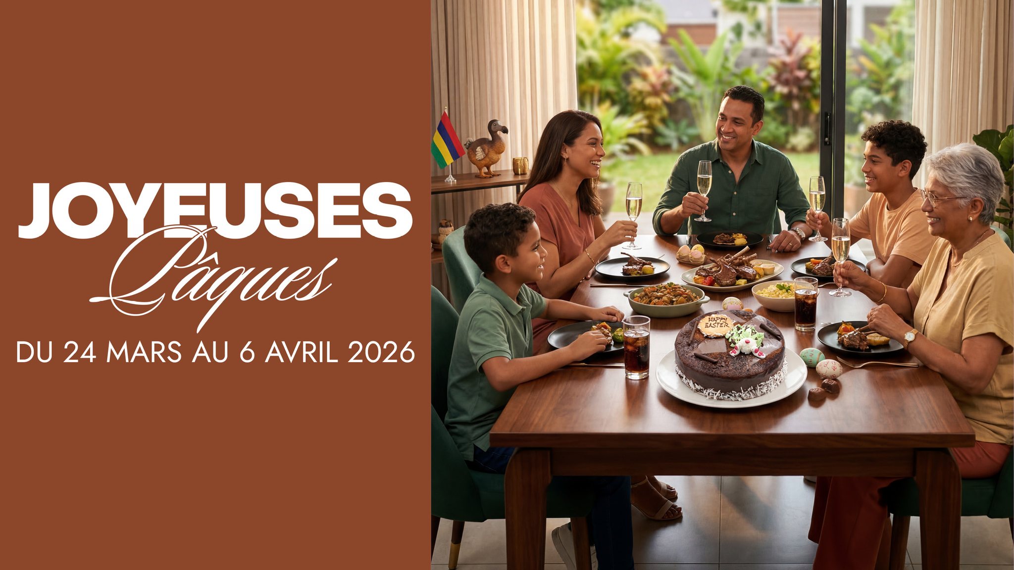 May be an image of one or more people and text