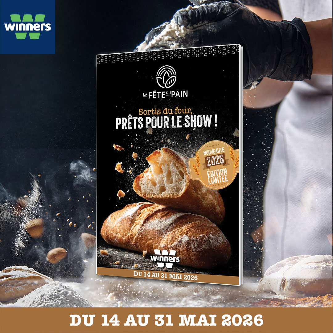 May be an image of baguette and text that says "一· winners TEA Sortis du Sortisdufour, four, PRÊTS POUR PRÊTSPOURLESHOW! LE SHOW! DUVEAUTE 2026 EDIION LIMITEE W nners DU DU14AU31MAI2026 AU MAI 2026 DU 14 DU14AU31MAI2026 AU 31 MAI 2026"