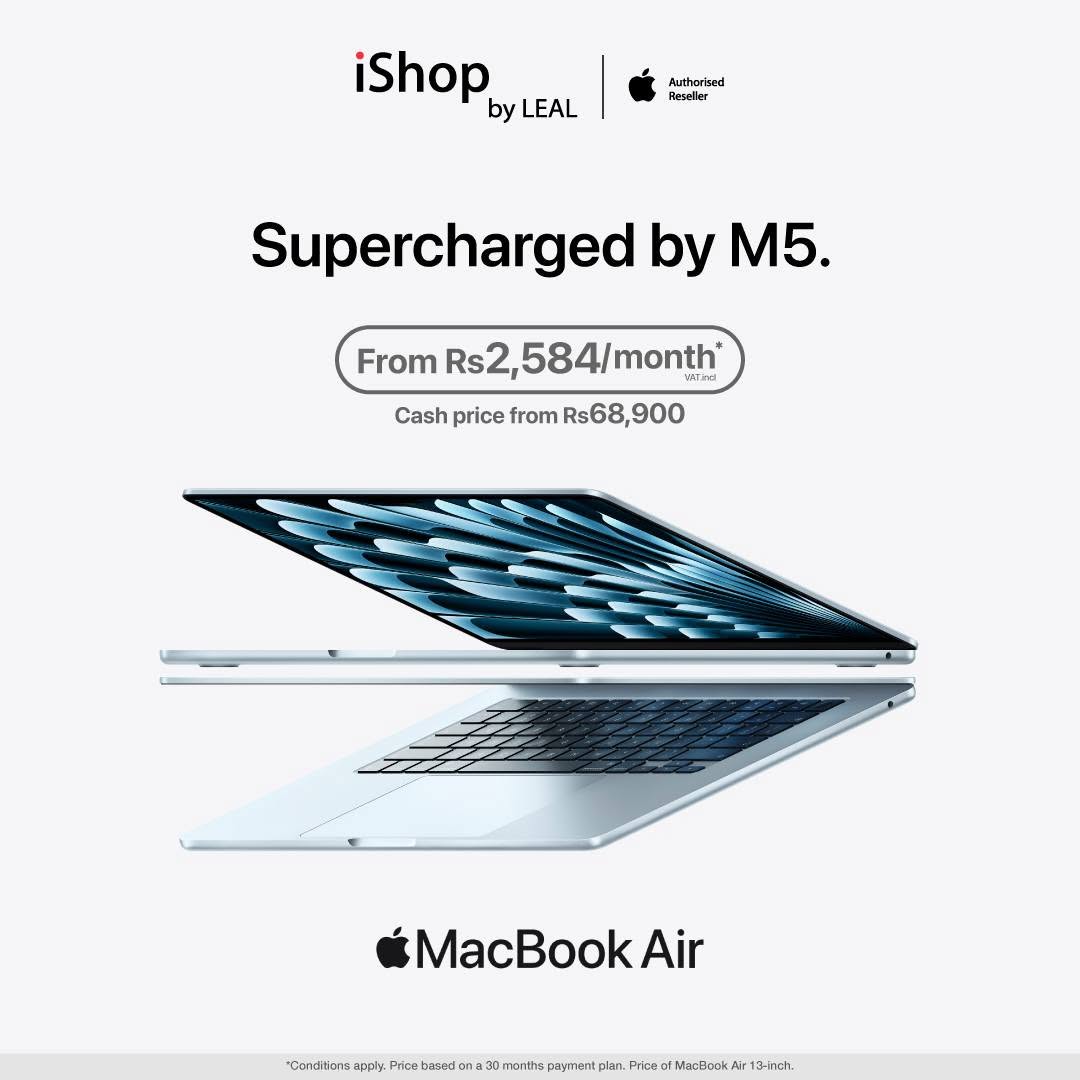 May be an image of text that says "iShop byLEAL I Autherised Reseler Supercharged by M5. From Rs s2,584/month 1l 584/ month Cash price from ashpricefromRs68,900 Rs68,900 Rs68 900 MacBookAir Air Reply| Price asede 30 menths parymant plan, Pricnot MacBoe...